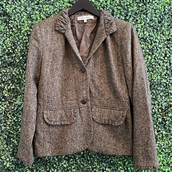 Harve Bernard Wool Blend Blazer Jacket - Picture 1 of 12